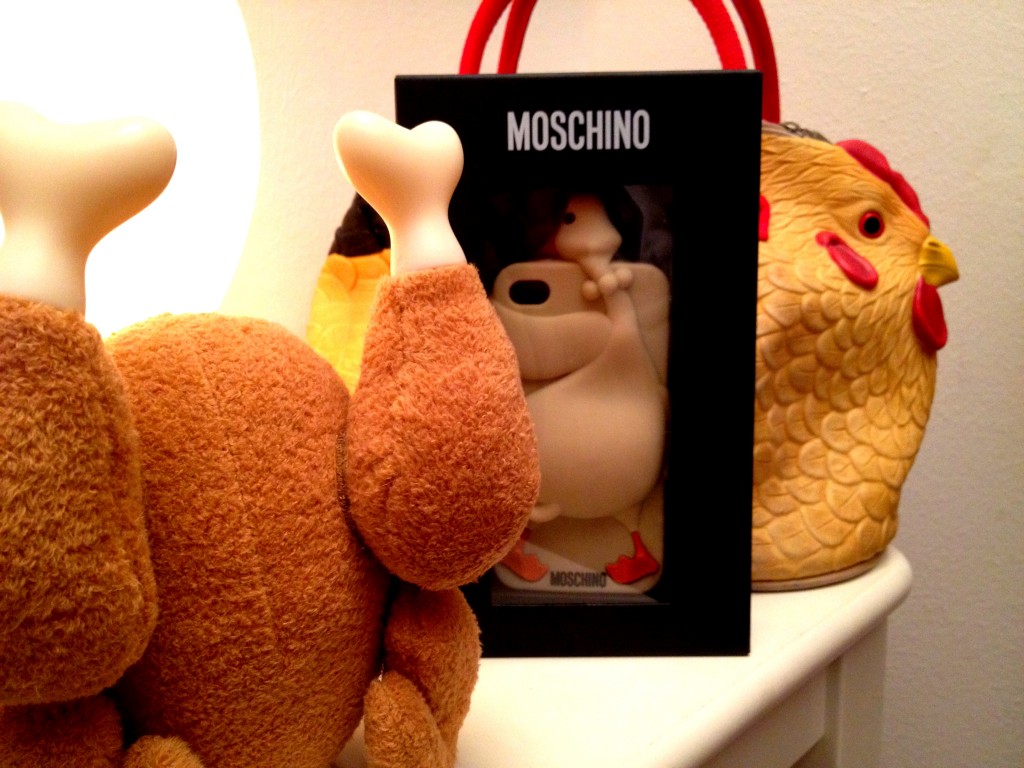tegamini oca luisa moschino pollame