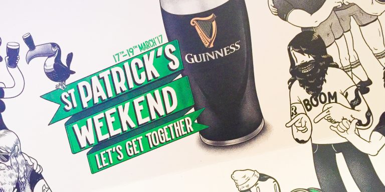 St. Patrick’s Day con Guinness: cheers, #tipidaguinness!